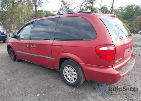 2002 Dodge Grand Caravan El из США, поврежденный, VIN 1B8GP34392B633146